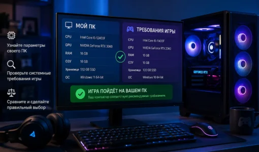 Как проверить, потянет ли ваш ПК игру: быстрый гайд + таблица требований