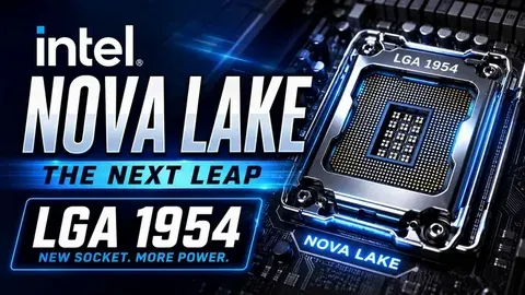 Intel Nova Lake: утечка характеристик и новый сокет LGA-1954 — что известно на октябрь 2026